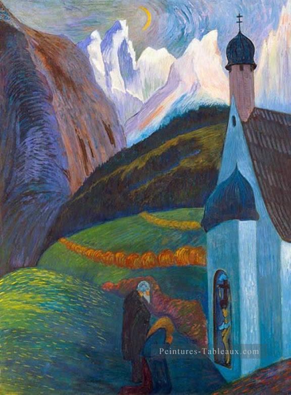 église Marianne von Werefkin Expressionnisme Peintures à l'huile
